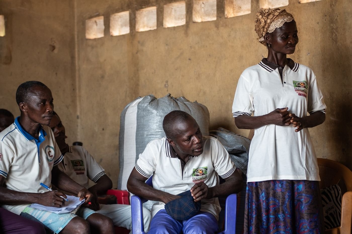 Au Togo, Ama Sewa, paysanne du bout du monde