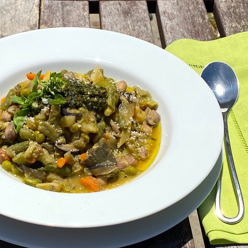 Home Cooking: Cold Summer Minestrone, the Healthy Italian Soup