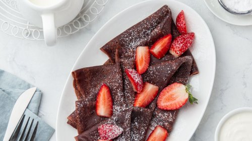 Crêpes al cacao: lo sfizio per un momento speciale