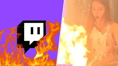 Twitch Streamer Asks Viewers For Advice As Kitchen Burns Down