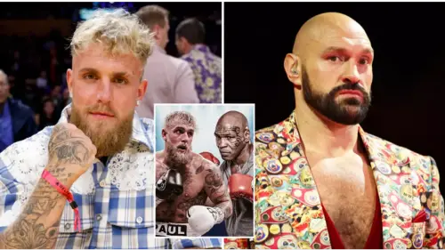 Jake Paul slammed for 'disrespectful' dig at Mike Tyson as Tyson Fury told to 'look in the mirror'