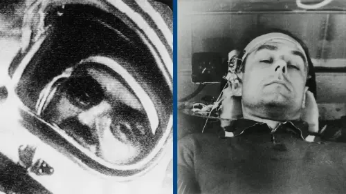 Chilling last words of cosmonaut heard in final transmission as he fell from space