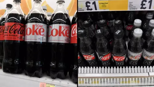 Real difference between Diet Coke and Coke Zero despite both being sugar free