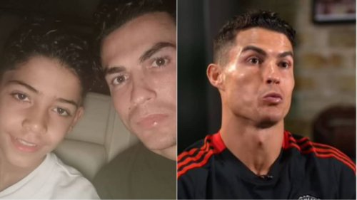 Cristiano Ronaldo’s son produced hilarious reaction when told his dad ...