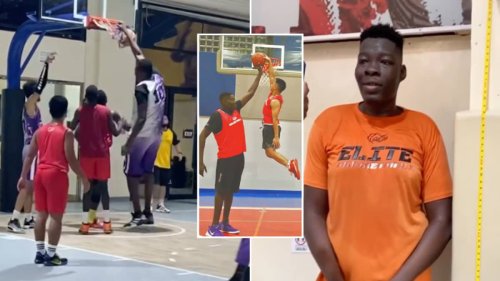Teenage NBA Prospect Abiodun Adegoke Has Reportedly Grown To 7-Foot-11-Inches Tall