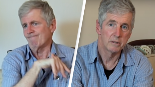 Incredible footage shows how man with Parkinson's changed after taking marijuana for first time