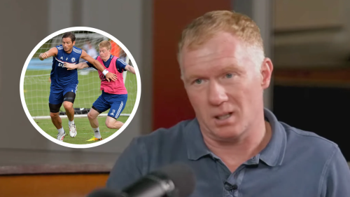 Paul Scholes made his feelings clear on Frank Lampard when choosing between England teammate and Kevin De Bruyne