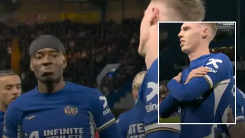 Chelsea fans have hilarious conspiracy theory about Noni Madueke and Cole Palmer after penalty incident