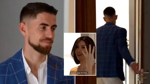 Jorginho's reaction when his partner asked if he was going to propose to her goes viral