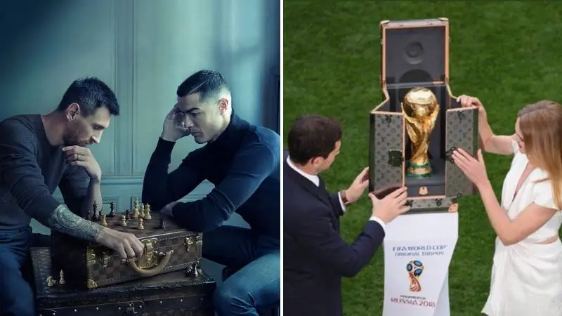 SPORTbible on X: Fans have worked out the hidden meaning behind Lionel  Messi and Cristiano Ronaldo's internet-breaking picture and it's genius  👏🐐  / X