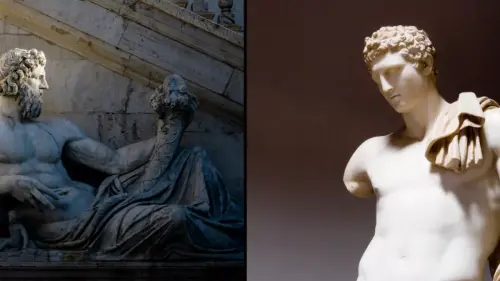 The common activity ancient Greeks did nude explains why all their statues are naked