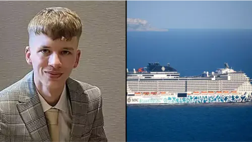 Brit presumed dead after falling off cruise sent wife heartbreaking final text