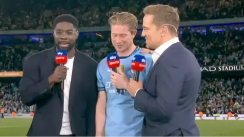 Micah Richards told 'you can't do that' after what he said to Kevin De Bruyne following final home match for Man City