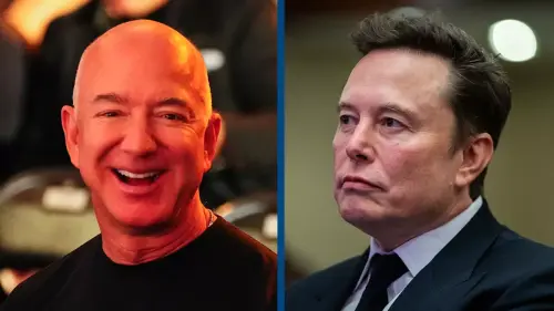 Jeff Bezos issues extremely blunt reply to Elon Musk's shocking election claim