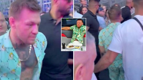 Fans concerned about Conor McGregor fight after seeing him at Monaco Grand Prix