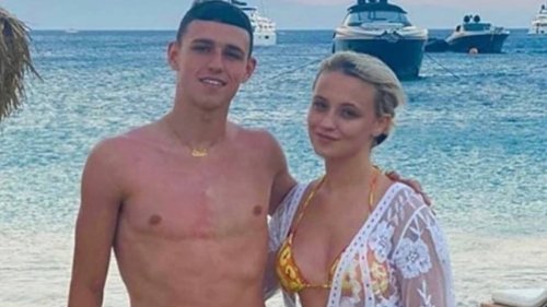 Phil Foden In Beach Bust-Up With Girlfriend After She Looked At His Phone