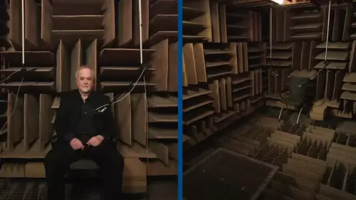 Inside terrifying world’s quietest room where you can hear yourself blink