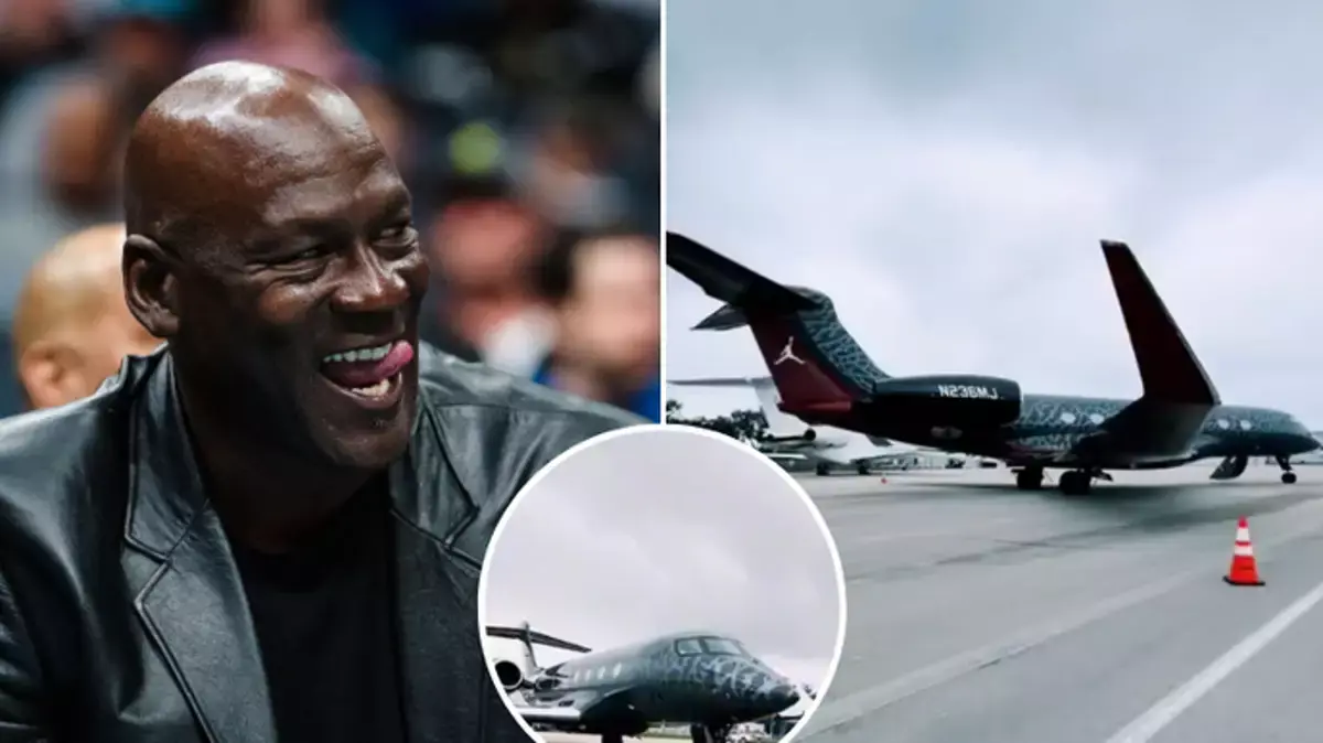 Footage emerges of Michael Jordan's new 70 million 'Gulfstream