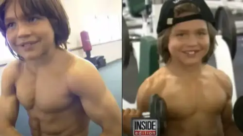 World's strongest boy 'Little Hercules' lives a very different lifestyle 24 years on