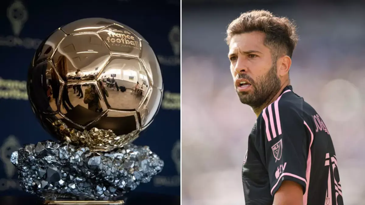 Jordi Alba has named the best player in the world right now ahead of