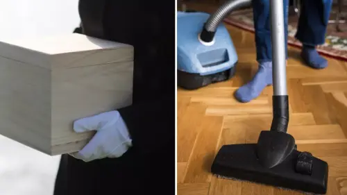 People call for woman to dump fiancé after he vacuums up her mother’s ashes on purpose