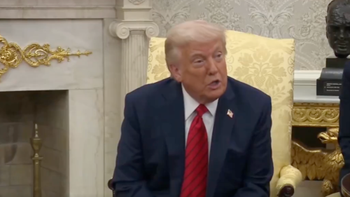 People point out bizarre moment Trump 'lies' about price of gas and eggs in wild footage