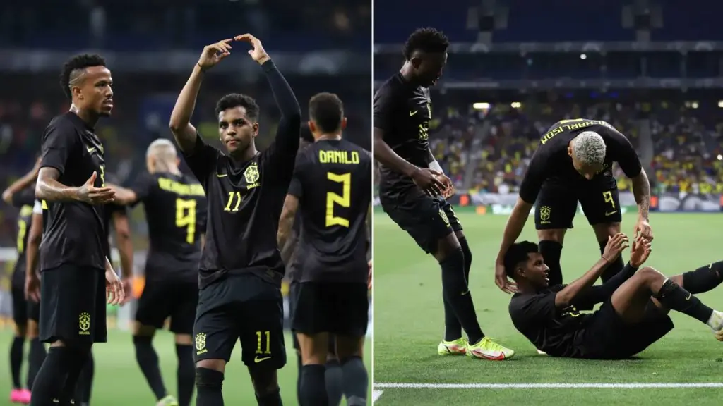 Why did Brazil wear black jerseys for the first time? Explaining reason for  shirt, kits for Guinea friendly