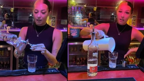Bartender warns customers they'll be judged for ordering double vodka tap water