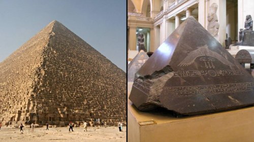 Great Pyramid of Giza thought to be missing its top which could 'turn a key'