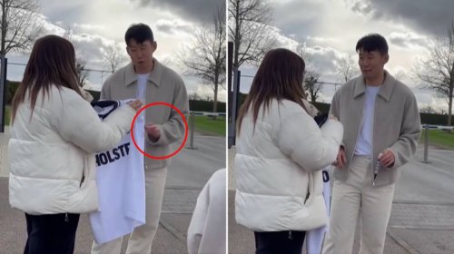Why Son Heung-min declined to sign fan's Tottenham Hotspur shirt despite her asking