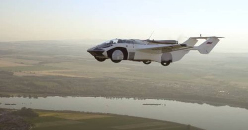 Car That Transforms Into A Plane In Less Than 3 Minutes Certified To Fly