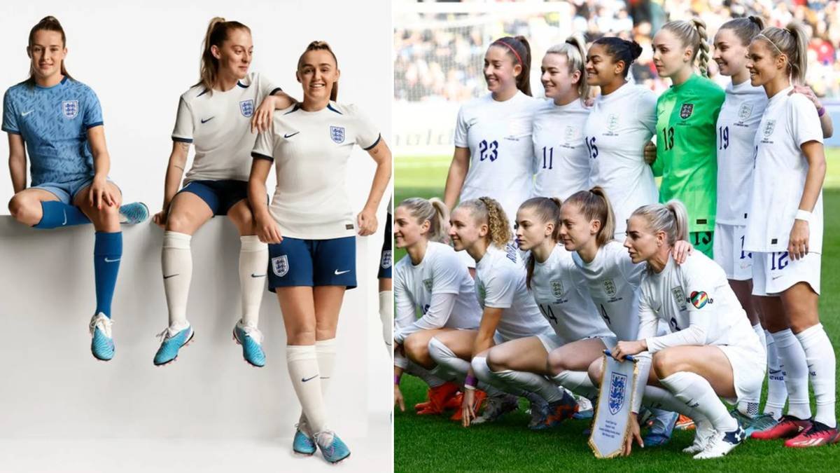 England Lionesses switch to blue shorts after players voice period