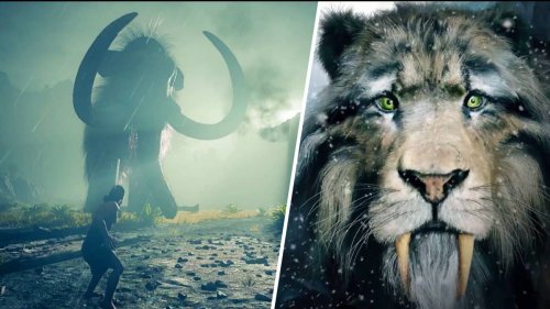 Stunning open world prehistoric game looks like Ark and Far Cry Primal had a baby