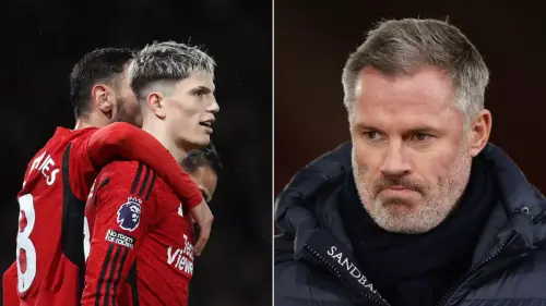 Man Utd star Alejandro Garnacho's brother trolls Liverpool and Jamie Carragher with X-rated comment
