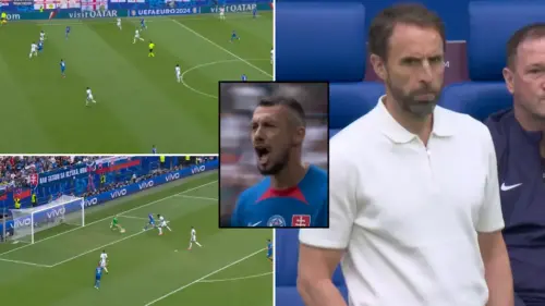 England fans left completely baffled by one player's role in Slovakia goal as damning replay emerges