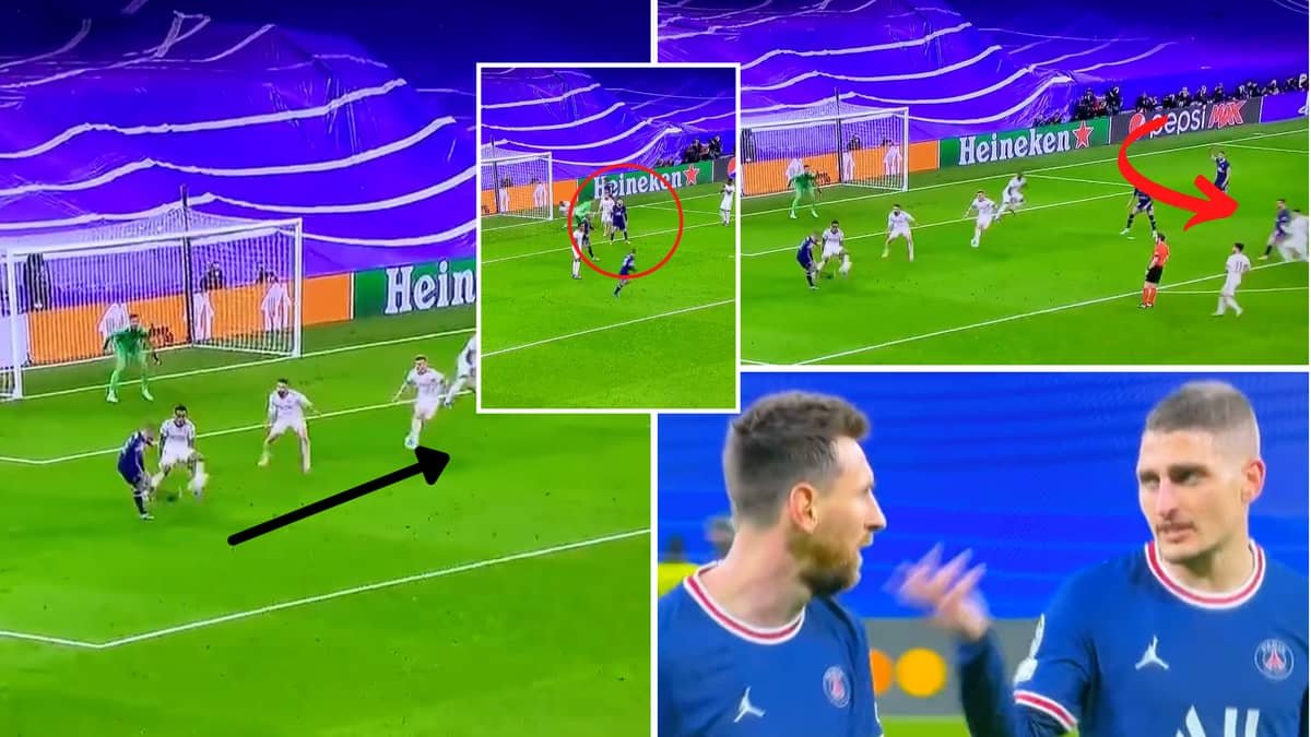 Eagle-Eyed Fans Spot Lionel Messi's Telling Reaction To Marco Verratti NOT Passing To Him In Clear Goalscoring Chance