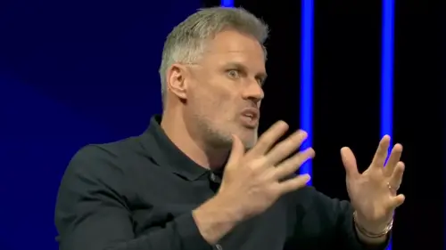 Jamie Carragher admits he was 'disappointed' with one Liverpool player's performance against Brighton