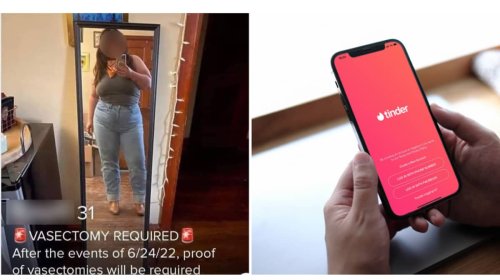 People Divided As Woman Asks For Vasectomy Proof On Tinder After Roe v Wade Overruling