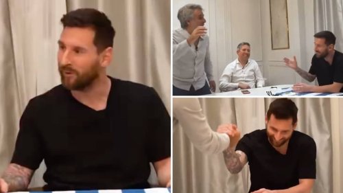 PSG star Lionel Messi’s incredible exchange with interviewer is an absolute must-watch
