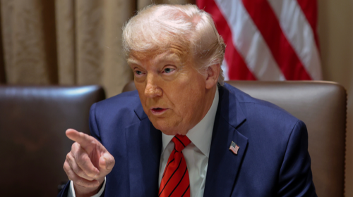 US President Donald Trump's seven-word response when asked what he thought of Cristiano Ronaldo speaks volumes