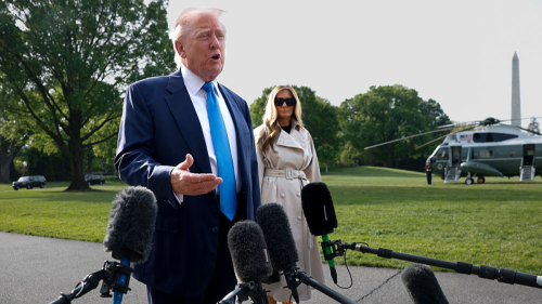 Melania Trump sparks 'body double' conspiracy after people point out one thing during recent appearance
