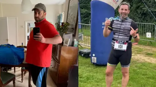Brit dad loses 5 stone in less than a year and now coaches son's football team after major diet change