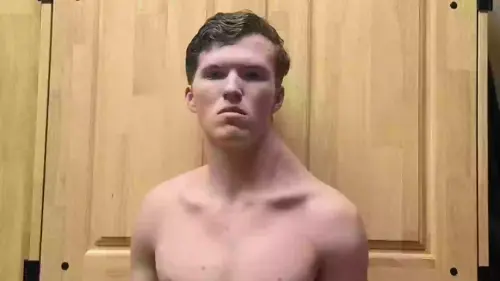 Teen has now been weight training one side of his body for 182 days and the results are insane