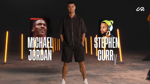 Cristiano Ronaldo settled the Michael Jordan vs Steph Curry debate when ranking all-time sporting GOATs