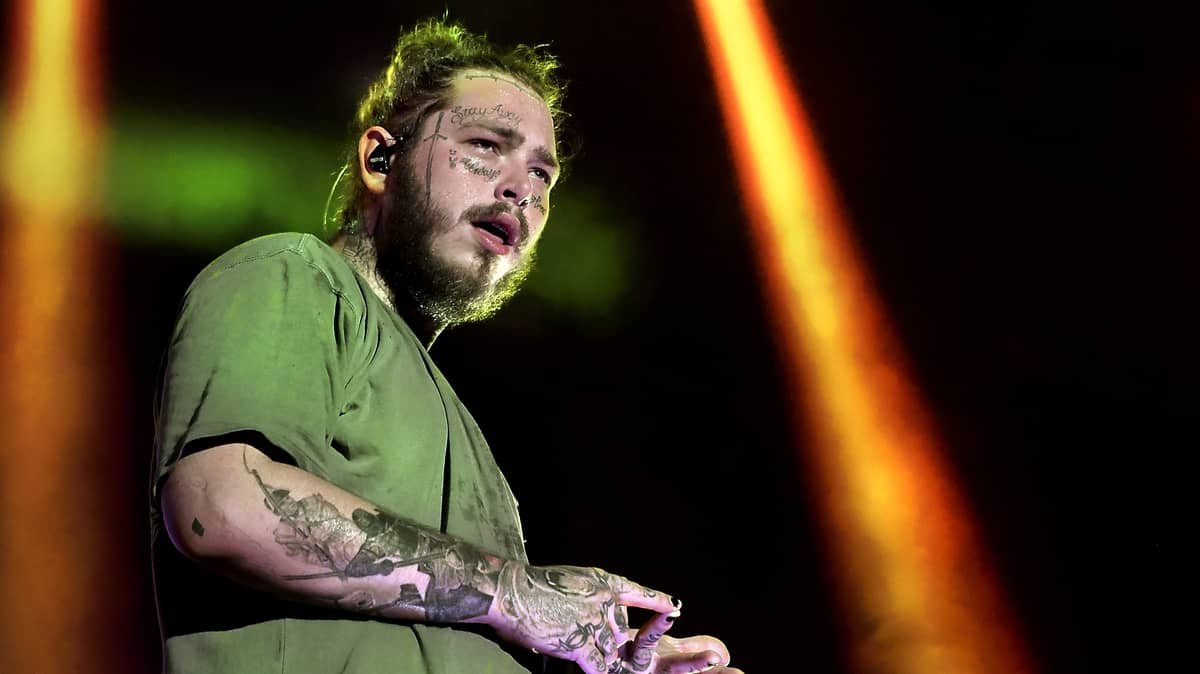 Photoshop Expert Removes Post Malone's Face Tattoos And Tidies Up Hair