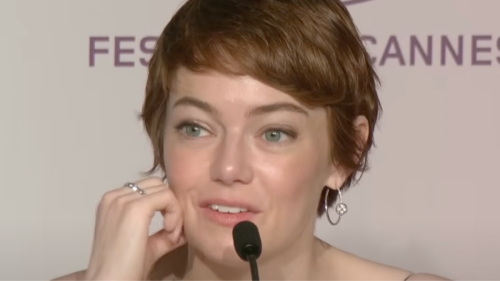 Emma Stone had the perfect response to reporter who used her real name as they reunite at Cannes