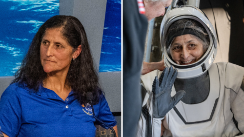 Shocking before and after photos of ‘stranded’ NASA astronauts show just how much 9 months in space affected them