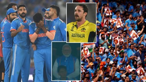 Indian fans vent their fury at 'chokers' after 'disgraceful' Cricket World Cup final defeat to Australia