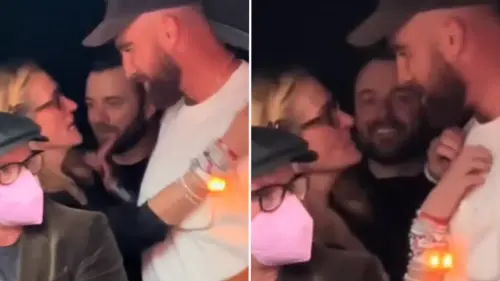 Body language expert breaks down controversial moment between Julia Roberts and Travis Kelce that had Taylor Swift fans talking