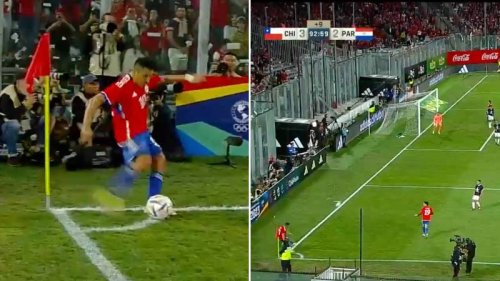 Alexis Sanchez scored the most bizarre 92nd minute winner for Chile against Paraguay